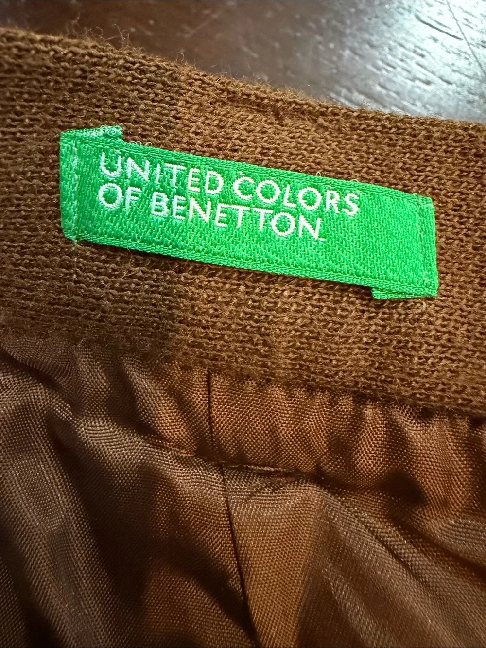 Vintage United Colors of Benetton Pleated Mini Skirt | Made in Italy‎